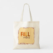 Herfst Vibes Tote Bag (Achterkant)