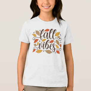 Herfst Vibes Tri-Blend Shirt