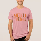 Herfst Vibes Tri-Blend Shirt (Voorkant)