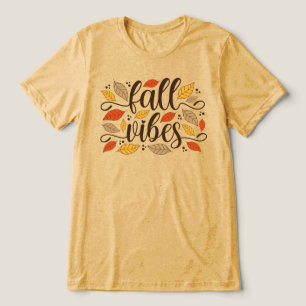 Herfst Vibes Tri-Blend Shirt