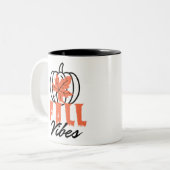 Herfst Vibes Tweekleurige Koffiemok (Voorkant links)