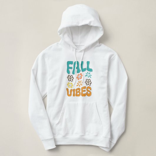 Herfst Vibes Vrouwen Hoodie (Design voorkant)