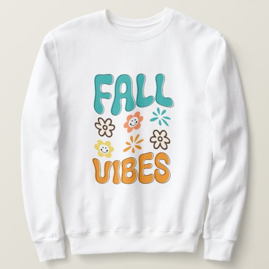 Herfst Vibes Vrouwen Trui (Design voorkant)
