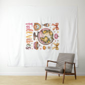 Herfst Vibes Wandkleed (In Situ (horizontaal))