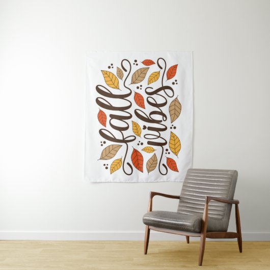 Herfst Vibes Wandkleed (In situ)