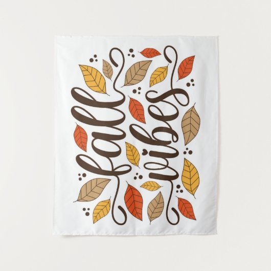 Herfst Vibes Wandkleed (Voorkant)