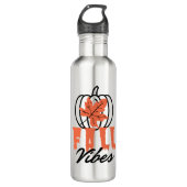 Herfst Vibes Waterfles (Voorkant)