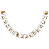 Herfst Vibes Waterverf Eekhoorn - Verjaardag Vlaggetjes (Alle)