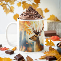 Herfst Vibes Waterverf Herten -