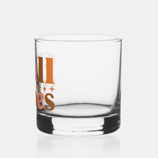 Herfst Vibes Whisky Glas (Links)