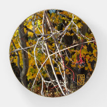 Herfst Vine Tangle & Bessen Paperweight