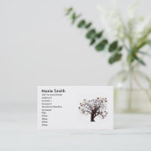 Herfst Visitekaartje (Staand voorkant)