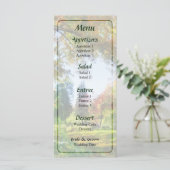 Herfst Vista Trouwmenu Menu (Staand voorkant)