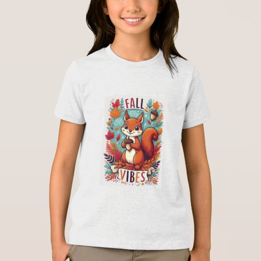 Herfst Vives 12 Tri-Blend Shirt (Voorkant)