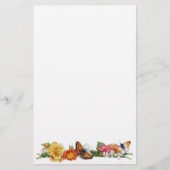 herfst vlinderbriefpapier briefpapier (Voorkant)