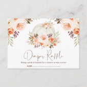  Herfst Vloerpompoen Baby Luieraffle Informatiekaartje (Voorkant)