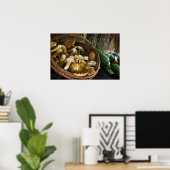 Herfst voedsel stilleven poster print (Thuiskantoor)