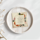 Herfst Voel Elegant Bloemenplein Open Huis Kaart