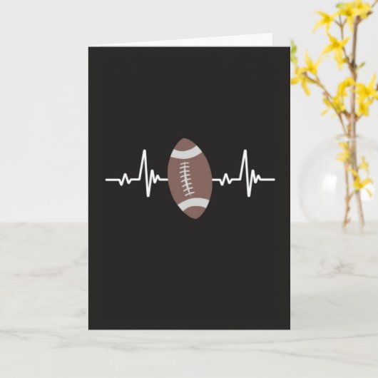 Herfst Voetbal Kaarten Voor Hem Sport Jongens Kind (Gele Bloem)