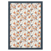 Herfst Vogels en Bloemen Tafelkleed voor Gezellige (Voorkant)