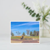 Herfst voor de derde keer briefkaart (Staand voorkant)