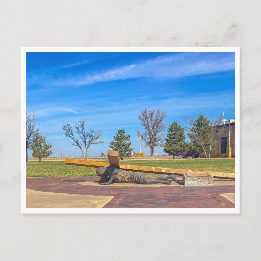 Herfst voor de derde keer briefkaart (Voorkant)