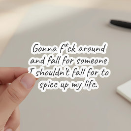 Herfst voor de verkeerde persoon - Spicy Life Humo Sticker