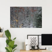 Herfst vóór de winter poster (Thuiskantoor)