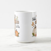 Herfst voor het Christelijke Herfstkruis Koffiemok (Center)