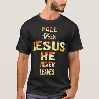 Herfst voor Jezus Christelijk geloof Jezus Lover A T-shirt
