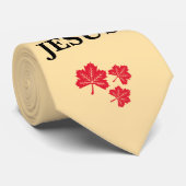 "Herfst voor Jezus" Christelijke herfst Stropdas (Opgerold)