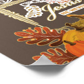 Herfst voor Jezus die hij nooit verlaat. Poster (Hoek)