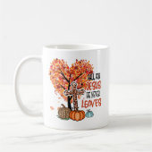 Herfst voor Jezus, hij gaat nooit weg Koffiemok (Links)