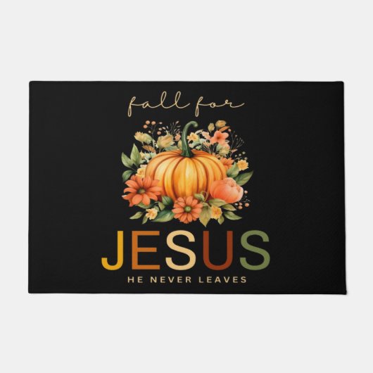 Herfst voor Jezus, Hij verlaat nooit de deurmat (Voorkant)