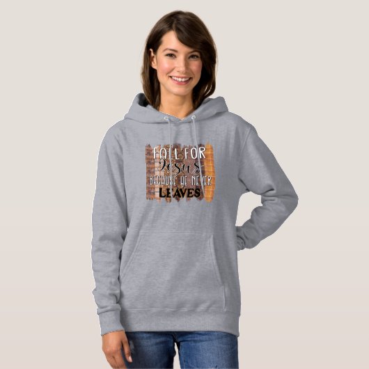 Herfst voor Jezus Hoodie (Voorkant volledig)
