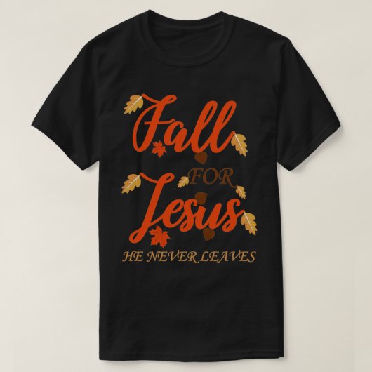 Herfst voor Jezus T-shirt (Design voorkant)
