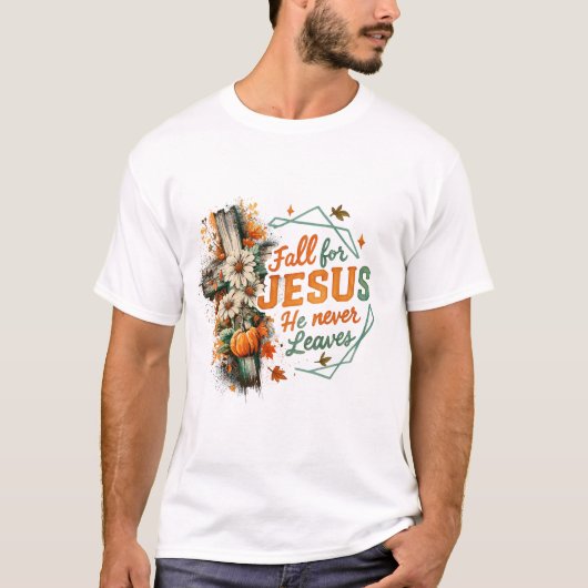 Herfst voor Jezus… T-shirt (Voorkant)