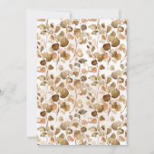 Herfst voor paren - herfst herfst bruiloft kaart (Achterkant)