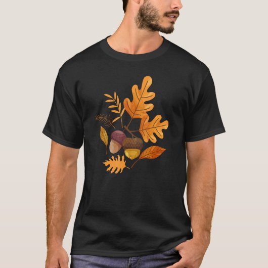 Herfst voor vrouwen in de herfst Thanksgivi T-shirt (Voorkant)
