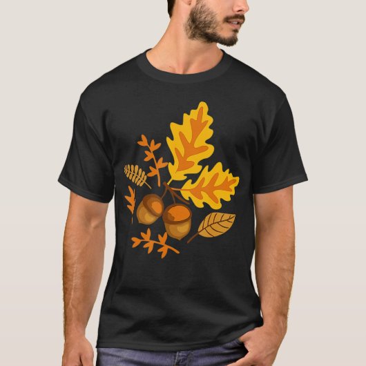 Herfst voor vrouwen Thanksgivi T-shirt (Voorkant)