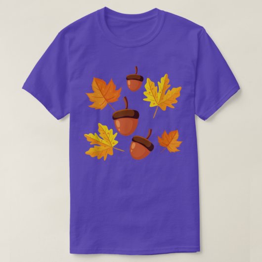 Herfst voor vrouwen Thanksgivi T-shirt (Design voorkant)