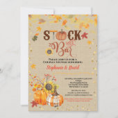 Herfst voorraad De bar Pompoen koppels housewarmin Kaart (Voorkant)