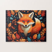 Herfst Vos Legpuzzel (Horizontaal)