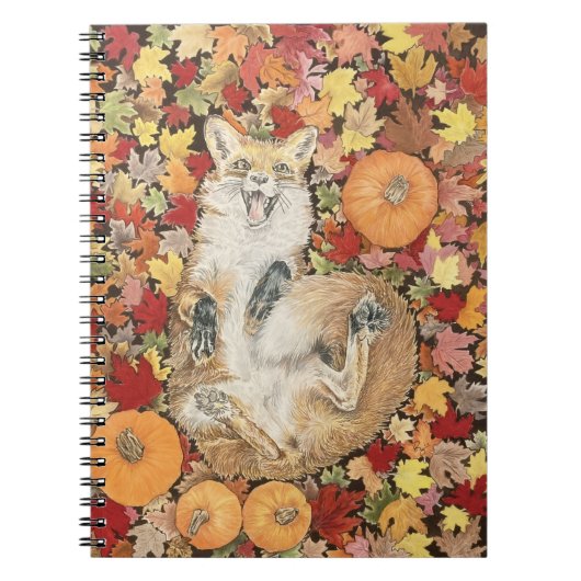 Herfst Vos Notitieboek (Voorkant)