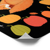 Herfst Vos Print, Waarde Poster Papier (Matte) (Hoek)
