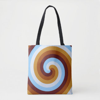 Herfst Vos Spiraal Tote Bag