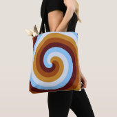 Herfst Vos Spiraal Tote Bag (Dichtbij)