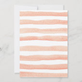 Herfst Vos Zij is een Wilde Eén Verjaardagsuitnodi Kaart (Achterkant)