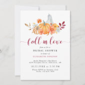 Herfst Vrijgezellenfeest Autumn Pumpkin Herfst in  Kaart (Voorkant)