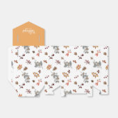 Herfst Vrijgezellenfeest Bedankdoosjes (Uitgevouwen)